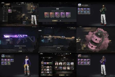 绝地求生（PUBG）双成长武器加烟雾弹绿东运动裤