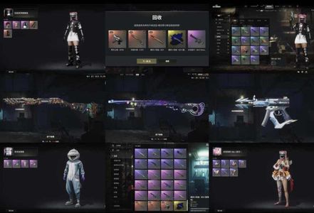 绝地求生（PUBG）三成长武器加异色扭曲崇拜者套装