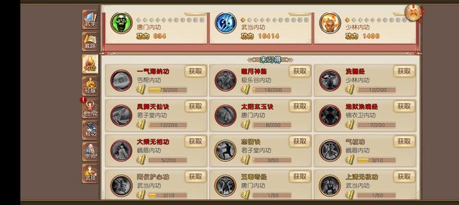 九阴真经（九阴）外功十三剑 霸王拳