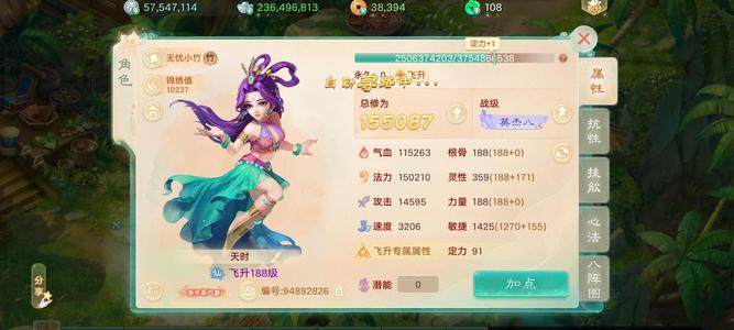 大话西游【道具服3转】五四四阶3200敏无价霄汉炮