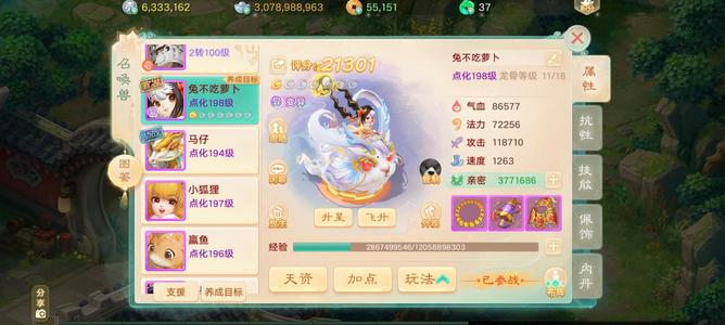 大话西游【道具服3转】31亿现金40亿物资