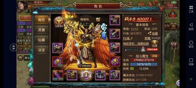 传奇世界手游排行榜法师号