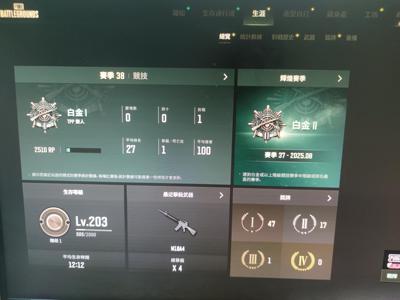 绝地求生（PUBG）可排位小号，可改ars