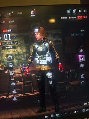 绝地求生（PUBG）排位号 刚买一件衣服