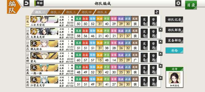 刀剑乱舞online八周年纯手打爷爷大典太鹤狐初始