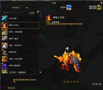 魔兽世界675dh雷龙坐骑多