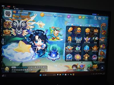 弹弹堂手游【80级】互通201区，黑魔法底子好