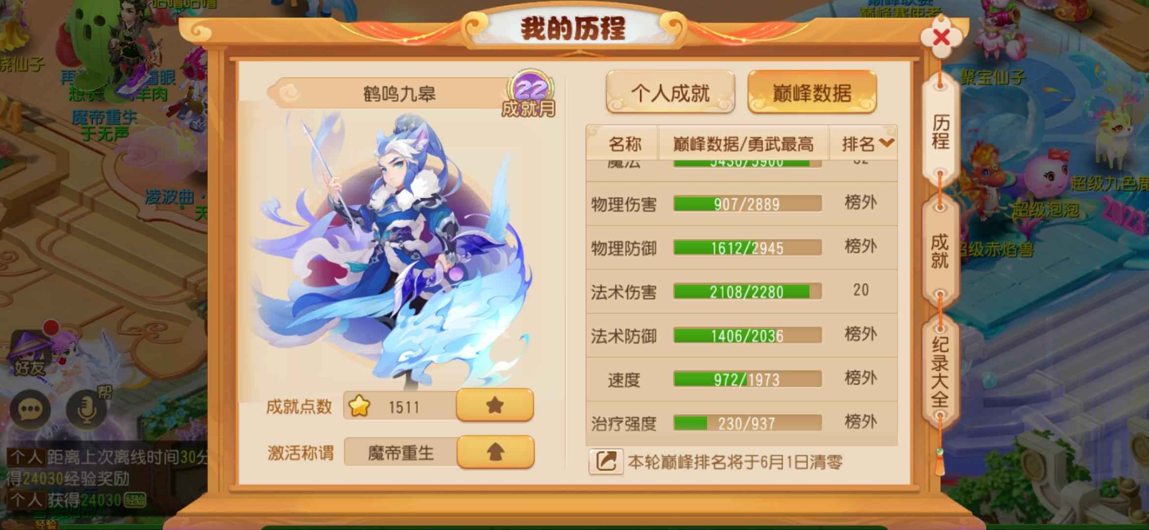 梦幻西游特技魔王，日常五星