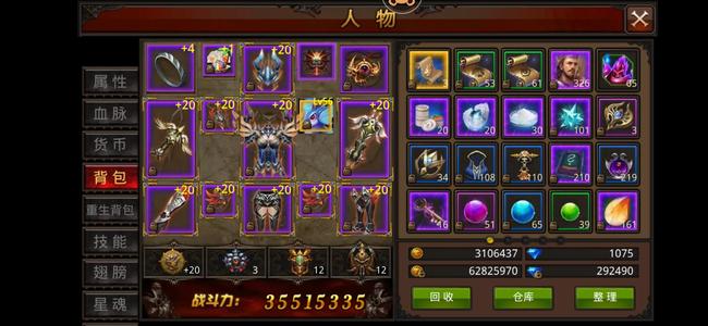 全民奇迹【1200级弓箭手】高战力砖石多老板随便打