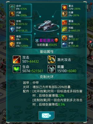 坦克前线：帝国OL激光养老号