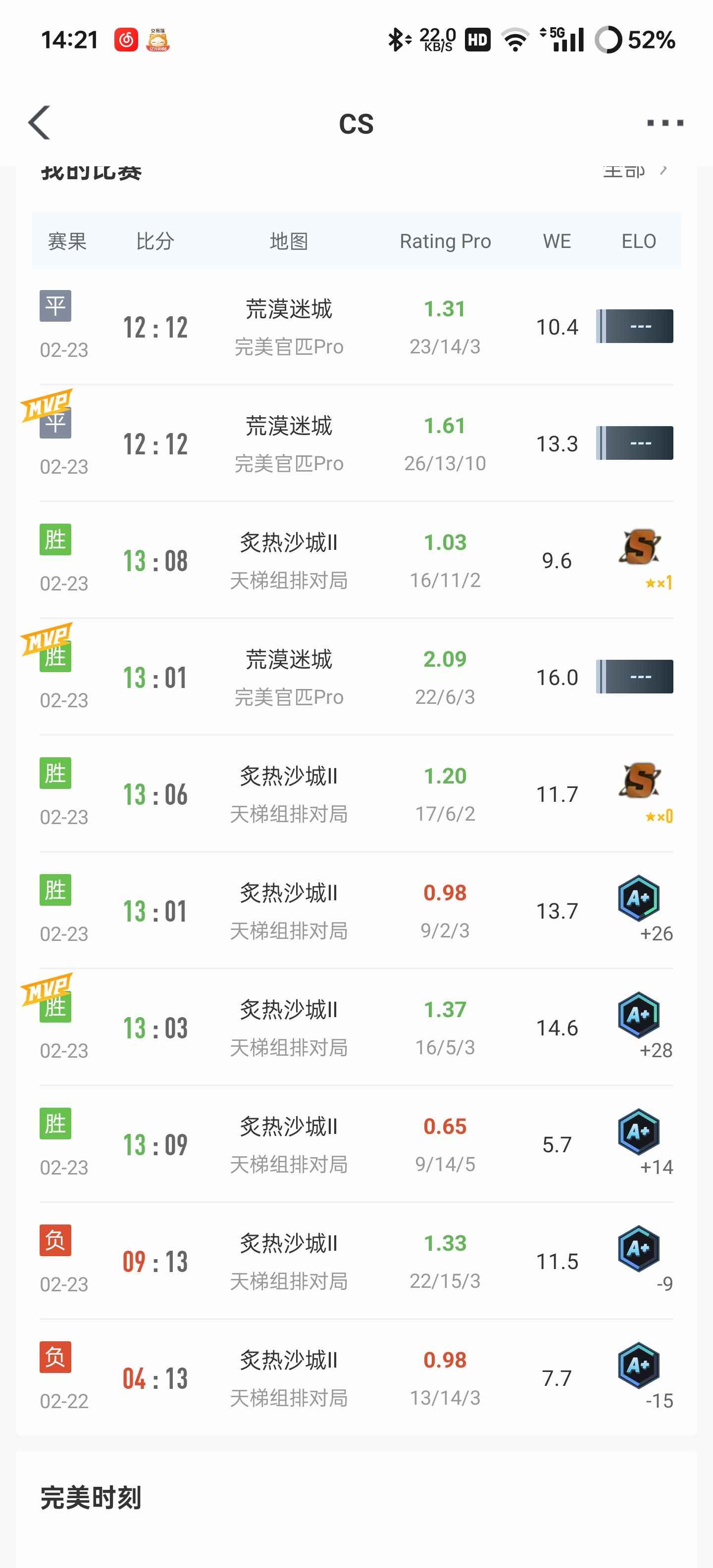 CSGOcsgo完美S19赛季S一颗号