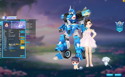 QQ飞车满改T2雷霆机甲全4级宝石