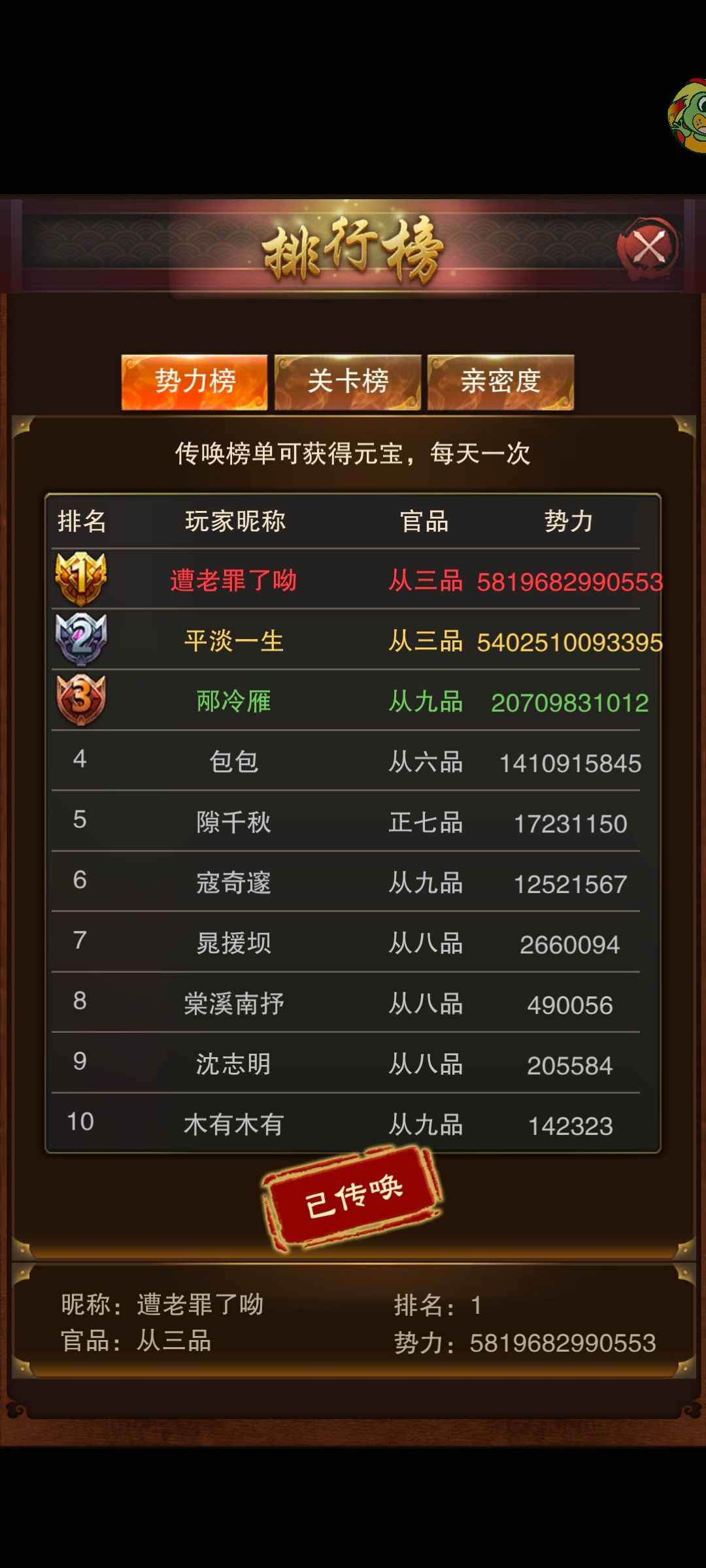 主公别闹【800级】凹凸虾游戏平台，霸服务器的存在