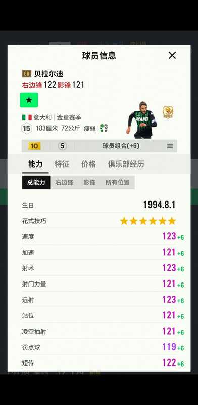 FIFA Online4【担保】尤文10卡-右后卫降工资神卡