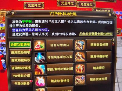 新天龙八部（端游）vip9帐号