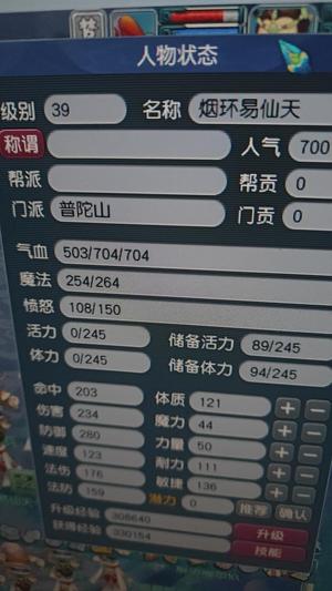 梦幻西游（端游）畅玩服，天下无双39级tp号