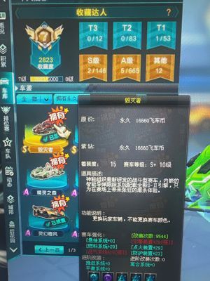 QQ飞车S毁灭者激活十S异性杀戮激活十