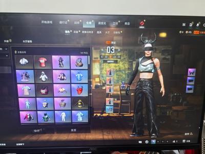 绝地求生（PUBG）满级悟空M24，6级美杜莎