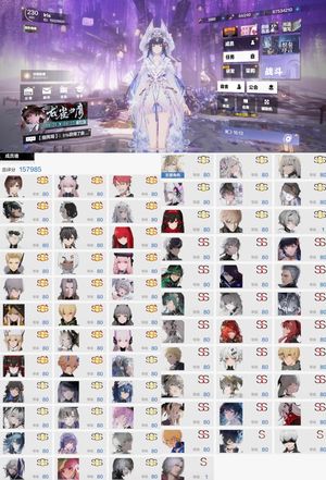 战双帕弥什【111级】万氪16万评3S誓焰希声囚影幻