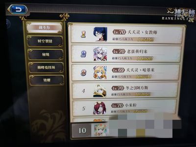 梦幻模拟战【65级】联动新区万氪一折出榜 10
