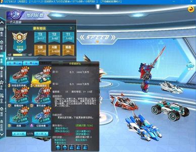 QQ飞车【111级】3t2，3s，1t1，