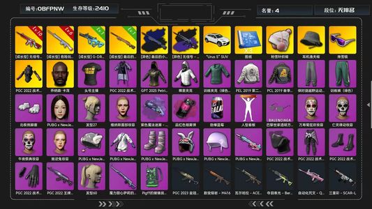 绝地求生（PUBG）满级无信号加异色兰博玩偶夜曲