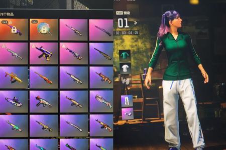 绝地求生（PUBG）4级美杜莎 1级塞壬锅 绿东