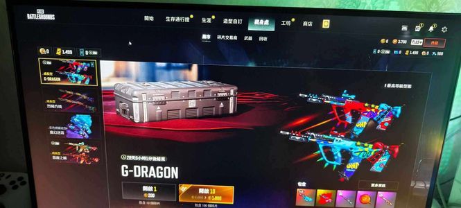 绝地求生（PUBG）1500成长票100多物资箱武