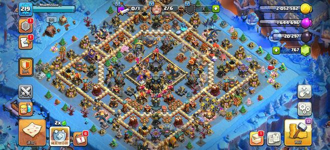 部落冲突（国际服）装备豪华满级学徒10级助手换邮