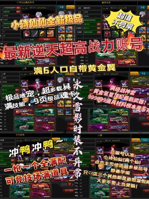 爆枪突击（网页版）【99级】小诗仙仙黄金翼雪影全无敌战神