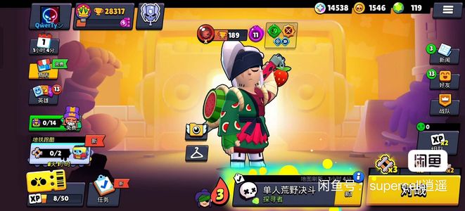 荒野乱斗（外服）【100级】帅气皮肤多多