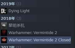 Steam游戏消逝的光芒全面战争战锤2黎明杀