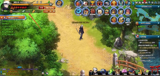 火影忍者OL（端游）联盟15 区花榜15 万点卷