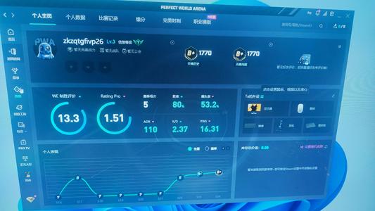 CSGO完美新赛季老兵号黄金b+ 
