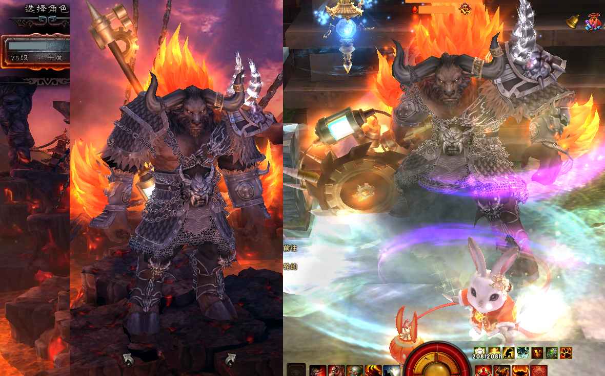 斗战神（端游）【75级牛魔】枯松涧大背景2W5攻魔化念西游