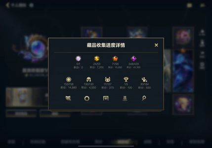 英雄联盟手游（外服）【 级】美服回过退坑号，596皮肤