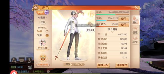 九州天空城3D【96级游侠】63区90卡级号