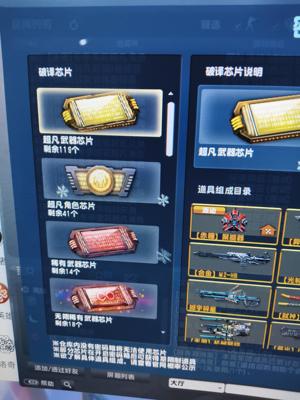 反恐精英OL（端游）【113级】迷彩狙 芯片上百个  