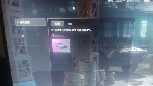 绝地求生（PUBG）保时捷卡宴成长武器ak双马尾
