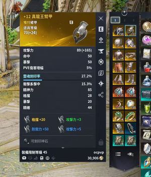 永恒之塔2（台服）【45级治愈星2553战力】龙王臂甲 精品奶妈自玩 满能量