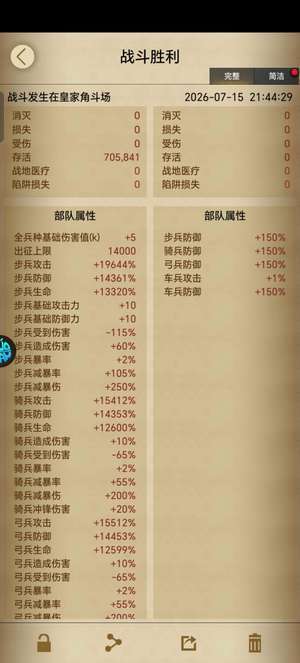 列王的纷争最新区荣耀6，1.9万属性