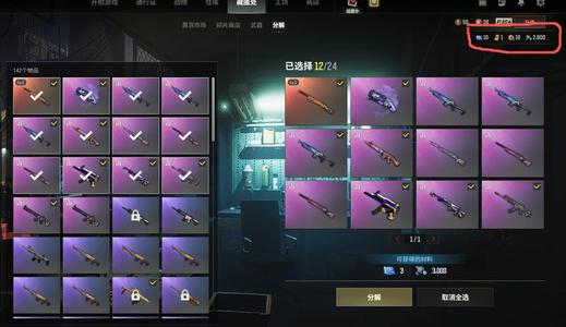 绝地求生（PUBG）成长武器＋10张图纸，绝版套装