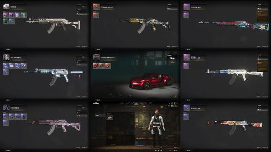 绝地求生（PUBG）布加迪红色套装传说762牛工坊