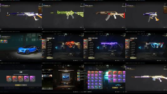 绝地求生（PUBG）生存等级28 名誉等级2 成长武器3 究极0 载具0 枪皮49三成长武器＋布加迪蓝色套装