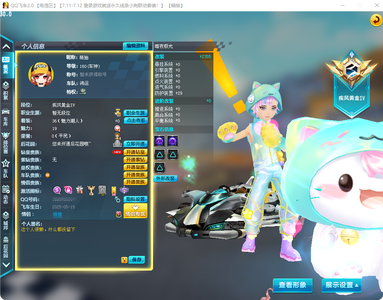 QQ飞车1s16A,暗夜极光带动作套