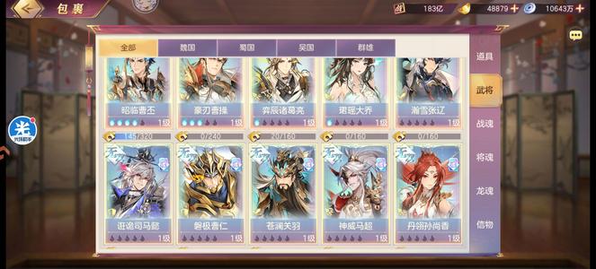 三国志幻想大陆绝版剑心带皮顶配火烧5火孙策