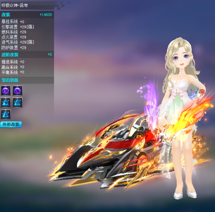 QQ飞车众神吕布雷诺玉麒麟