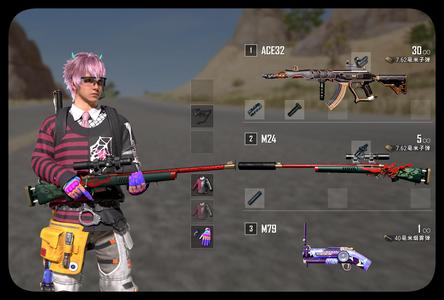 绝地求生（PUBG）悟空m24 妖魔ace 白熊…