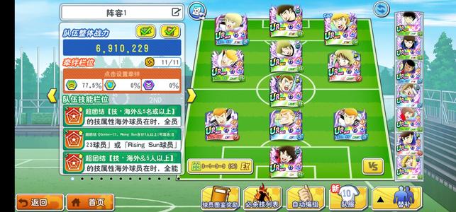 队长小翼：最强十一人【119级】最强德国队