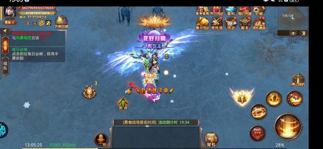 全民奇迹【1275级魔剑士】1211霸区橙色精灵，9属蝎子
